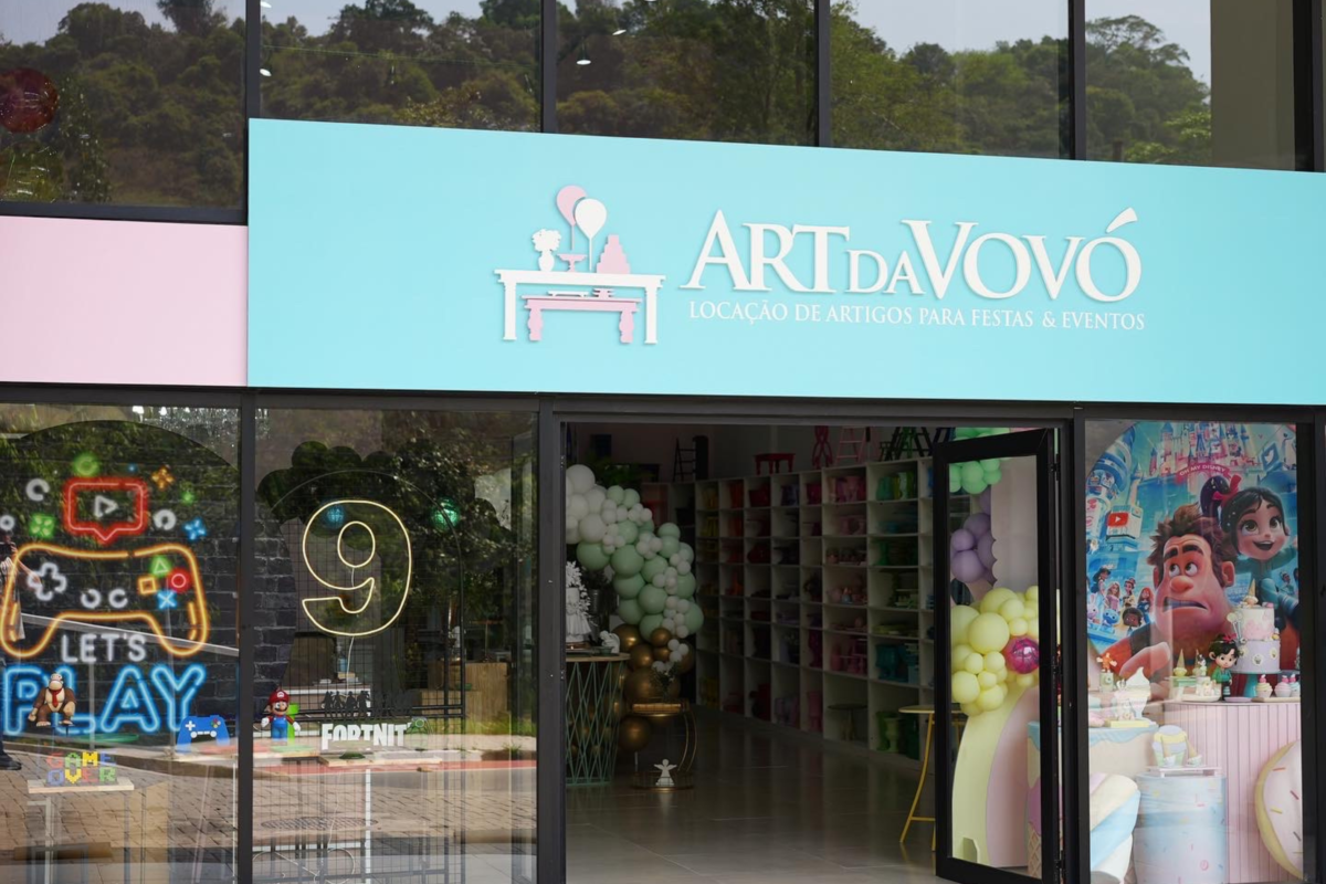 Art da Vovó loja de locação de Artigos para festa