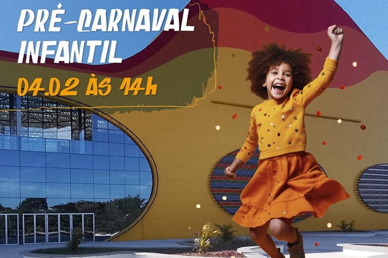Dia 4 tem pré-carnaval infantil na Praça das Artes, em Barueri
