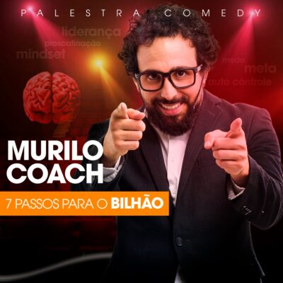 Murilo Couto traz seu stand up para Santana de Parnaíba dia 16/3