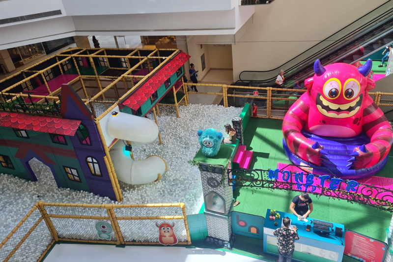 Parque Monster Kid chega ao Iguatemi Alphaville
