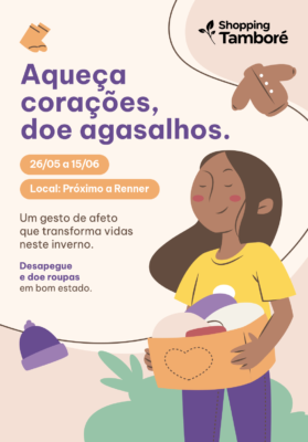 Shopping Tamboré participa de campanha do agasalho