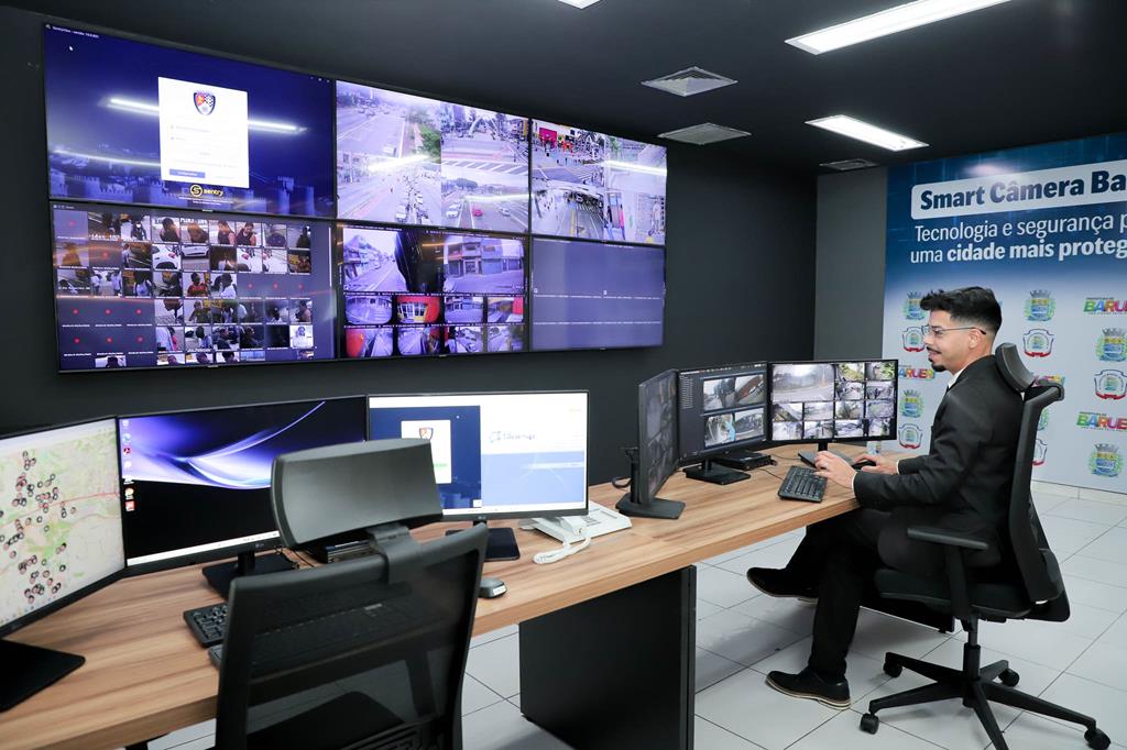 Smart Barueri: tecnologia se soma às 745 câmeras da cidade