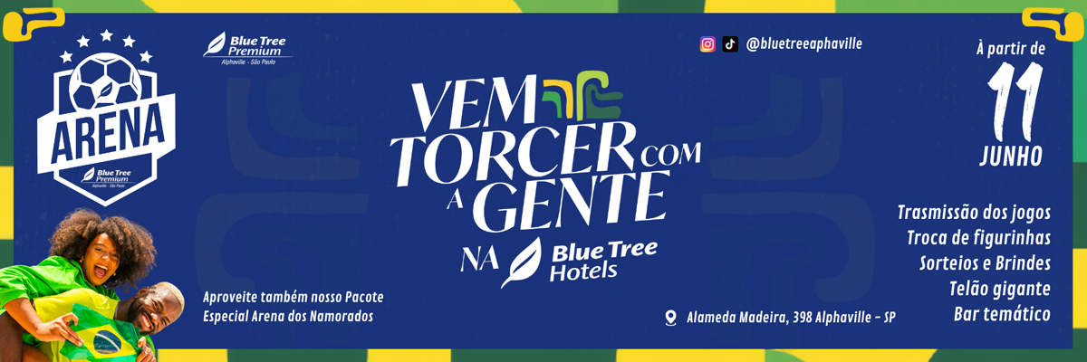 Rota da Copa Blue Tree Alphaville